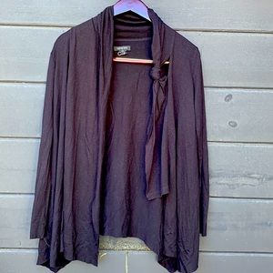 Purple Black Cardigan